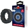 Crazy Bull Laiden Super Soft Silicone Cock Ring – Black